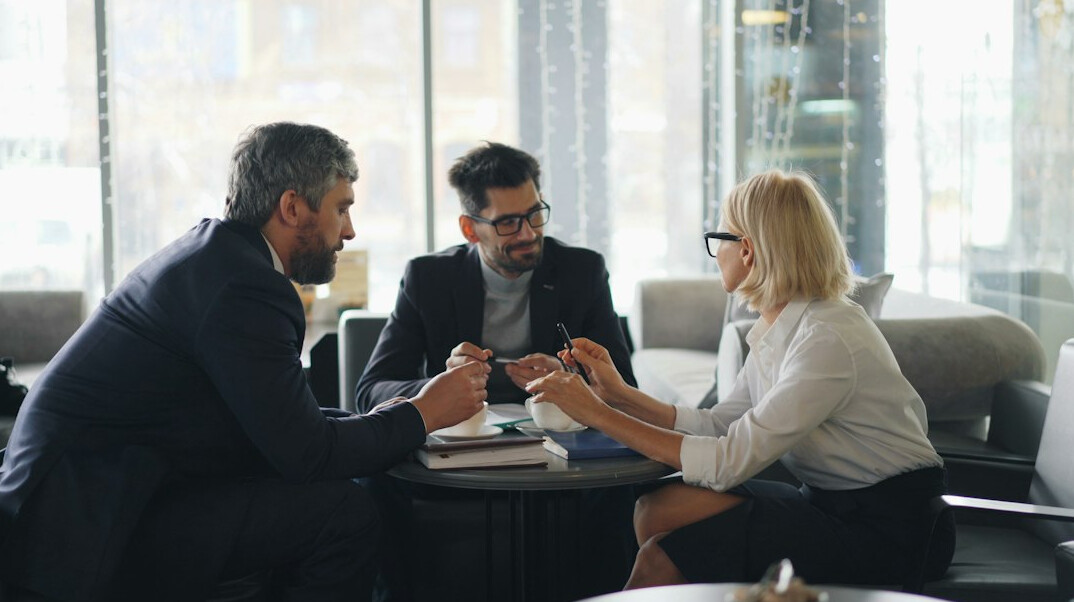 executive coaching session