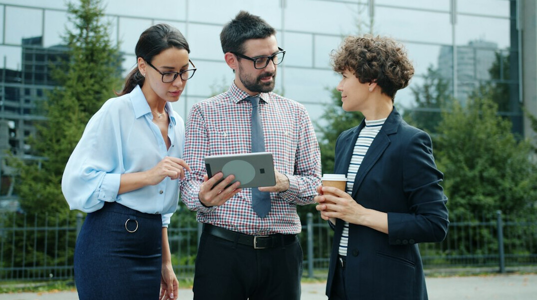 successful business team