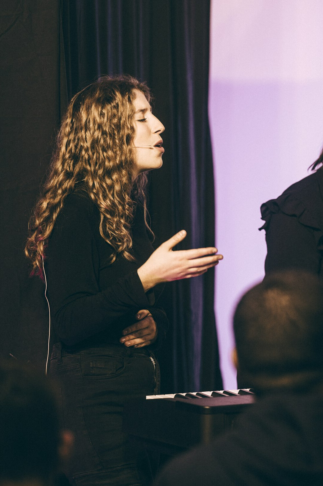 professional woman leading workshop